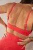 Cloud II™ Scoop Bra - Hot Pepper Contrast sold by Balance Athletica