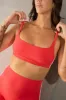 Cloud II™ Scoop Bra - Hot Pepper Contrast sold by Balance Athletica