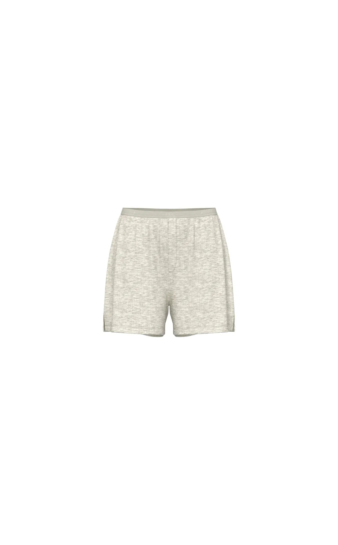 Vitality Float Rib Boxer Short - Stone Marl sold by Balance Athletica product image thumbnail 2