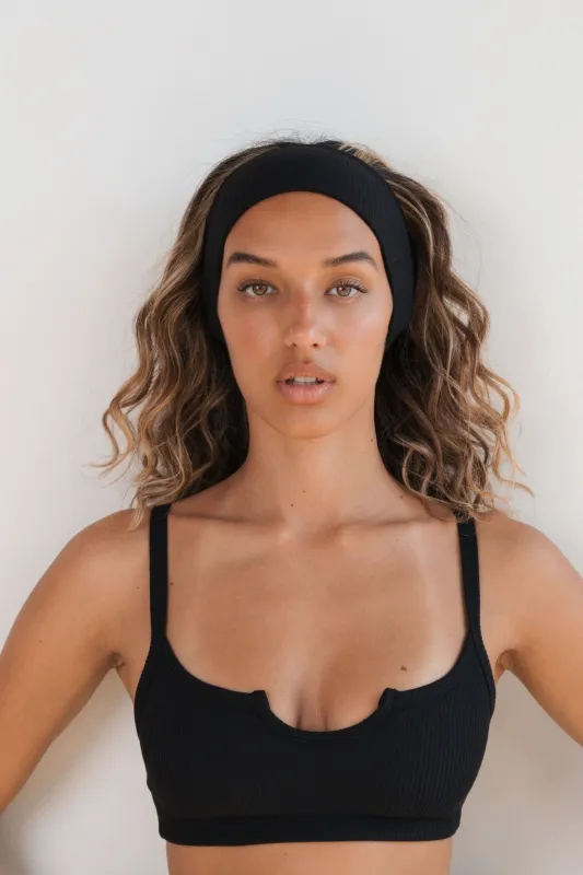 Cloud II™ Rib Headband - Midnight sold by Balance Athletica