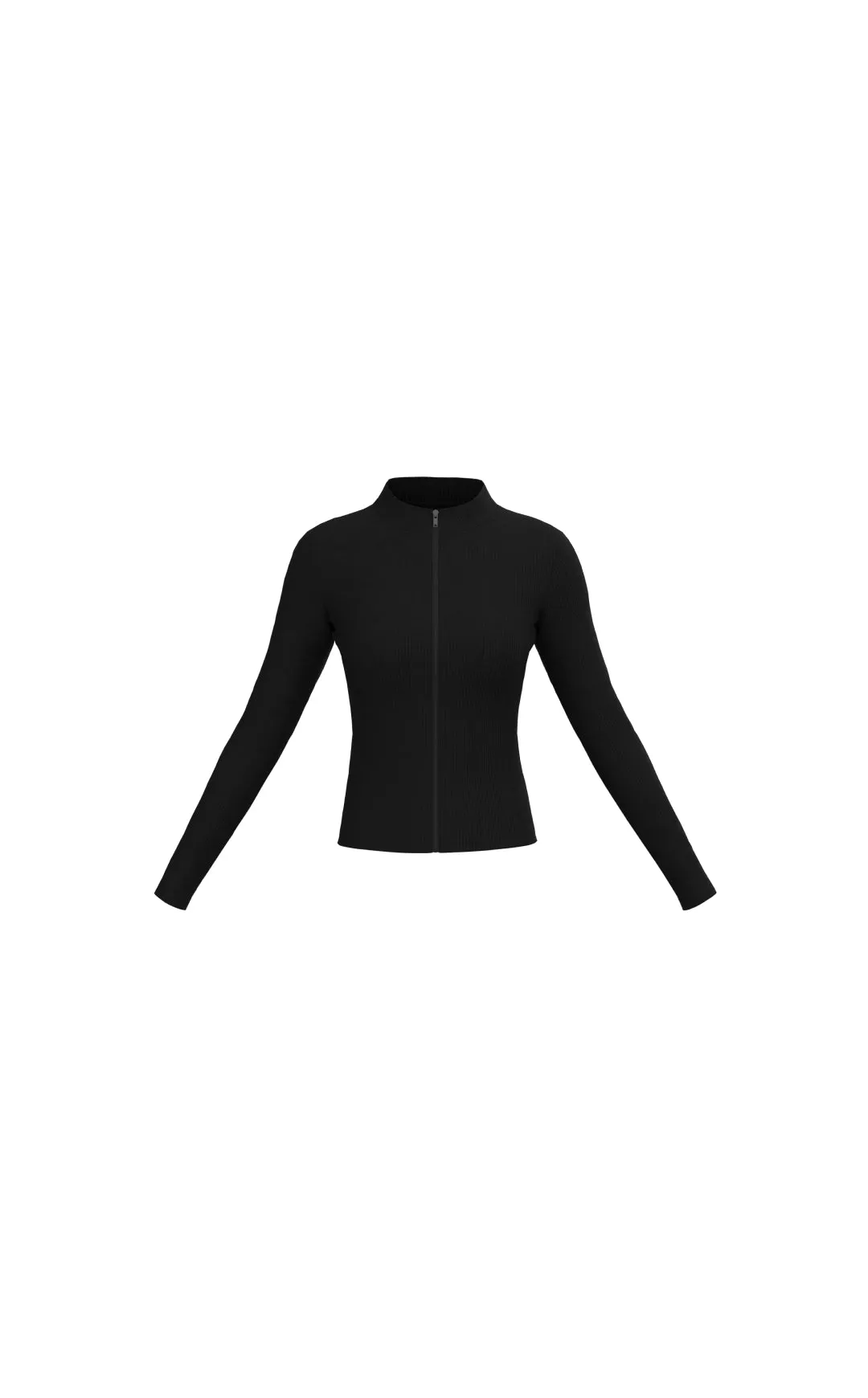 Cloud II™ Rib Basic Jacket - Midnight sold by Balance Athletica product image thumbnail 2