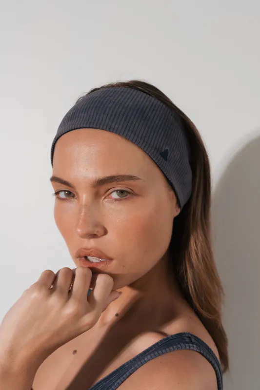 Cloud II™ Rib Headband - Oxford Washed sold by Balance Athletica
