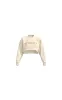 Vitality Cozy® Raw Hem Crop - Oat Marl - Varsity sold by Balance Athletica