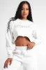 Vitality Cozy® Raw Hem Crop - Oat Marl - Varsity sold by Balance Athletica