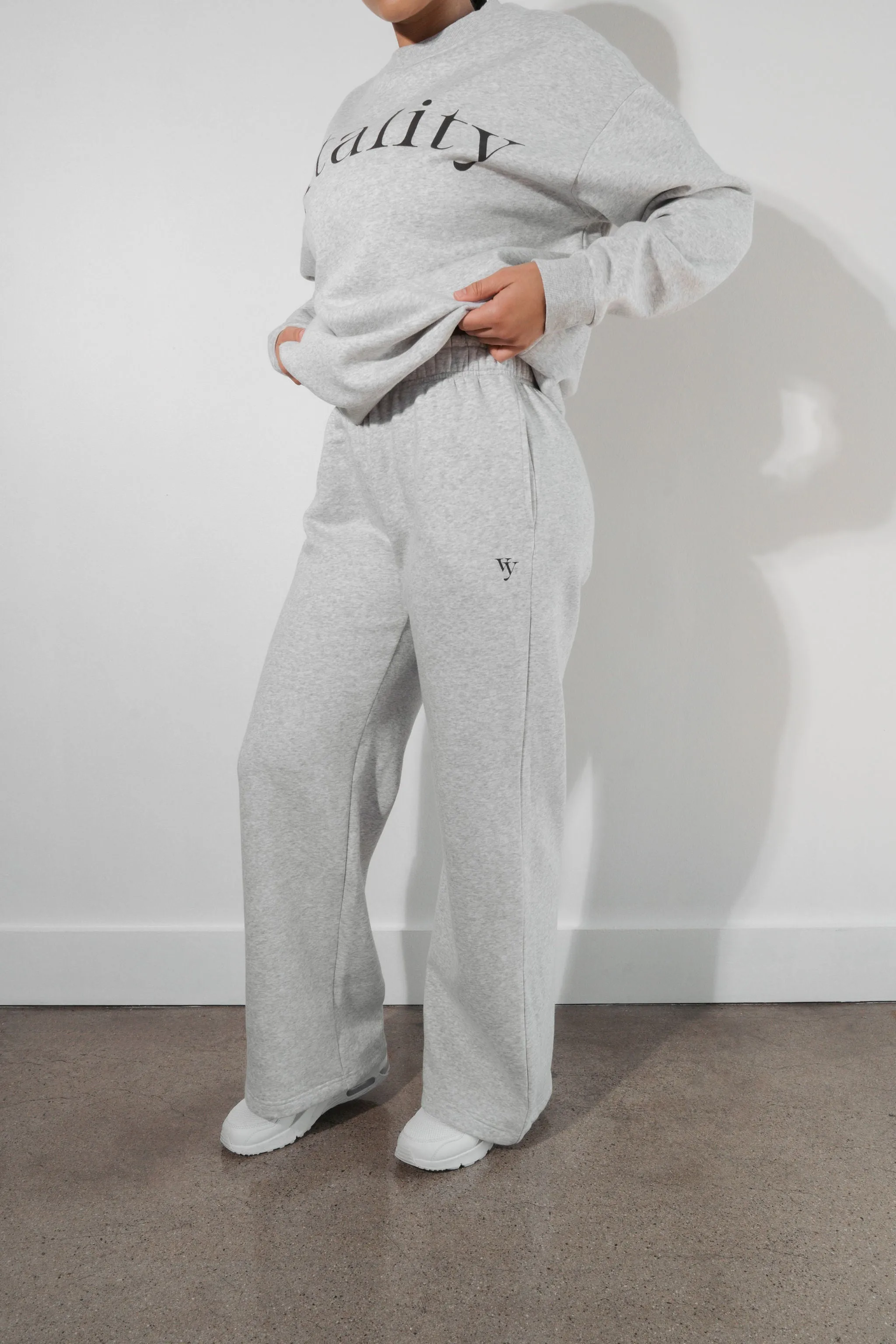 Vitality Cozy® Uni Crew - Stone Marl sold by Balance Athletica product image thumbnail 4
