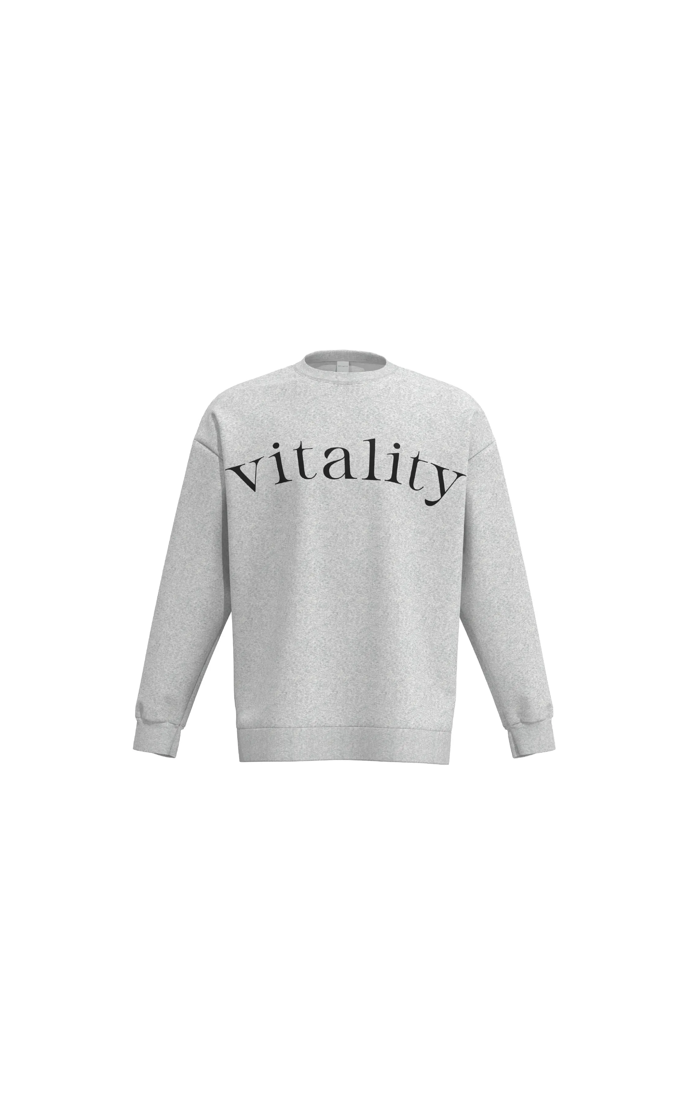 Vitality Cozy® Uni Crew - Stone Marl sold by Balance Athletica product image thumbnail 2