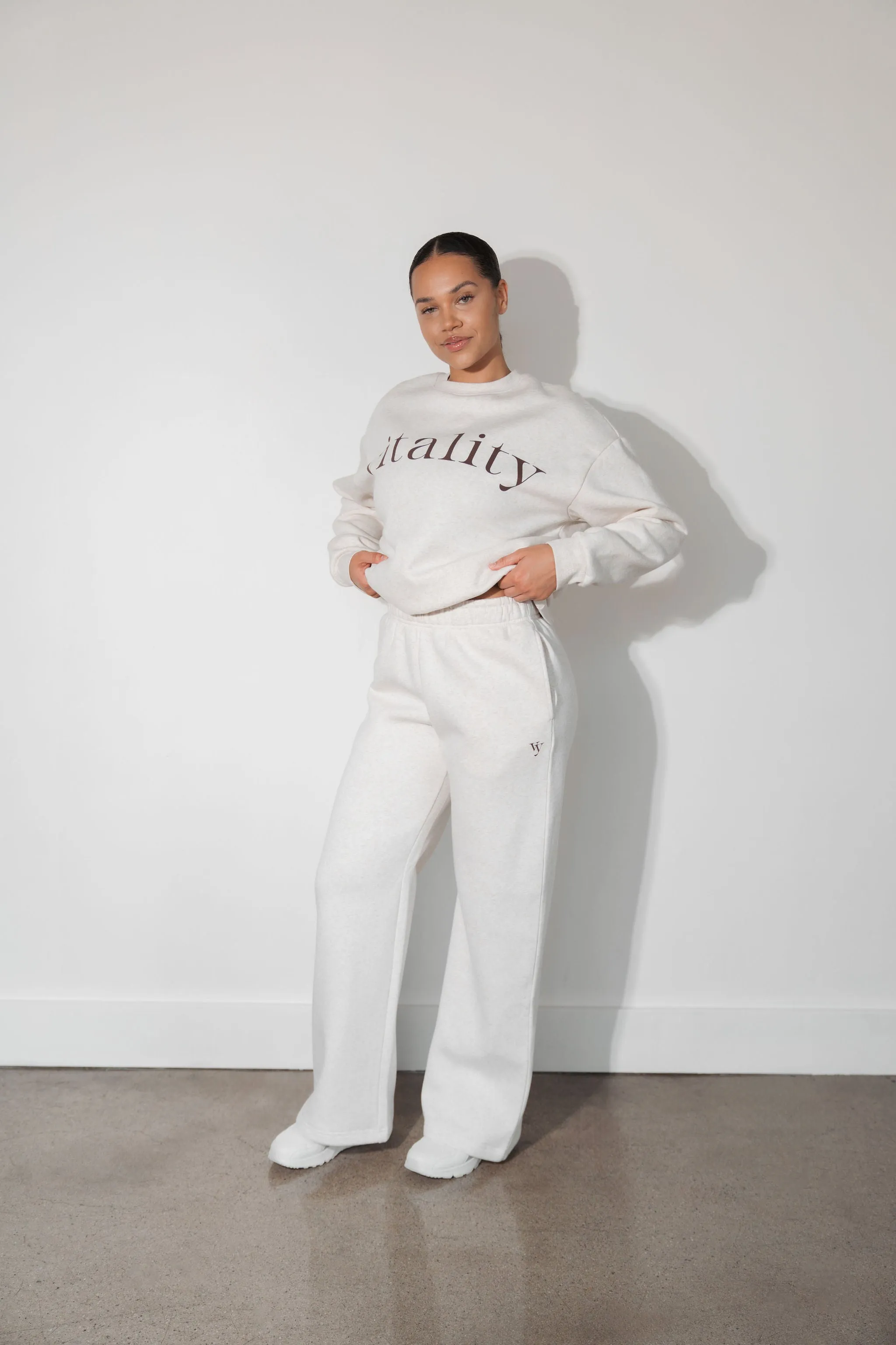 Vitality Cozy® Trouser - Oat Marl sold by Balance Athletica product image thumbnail 4