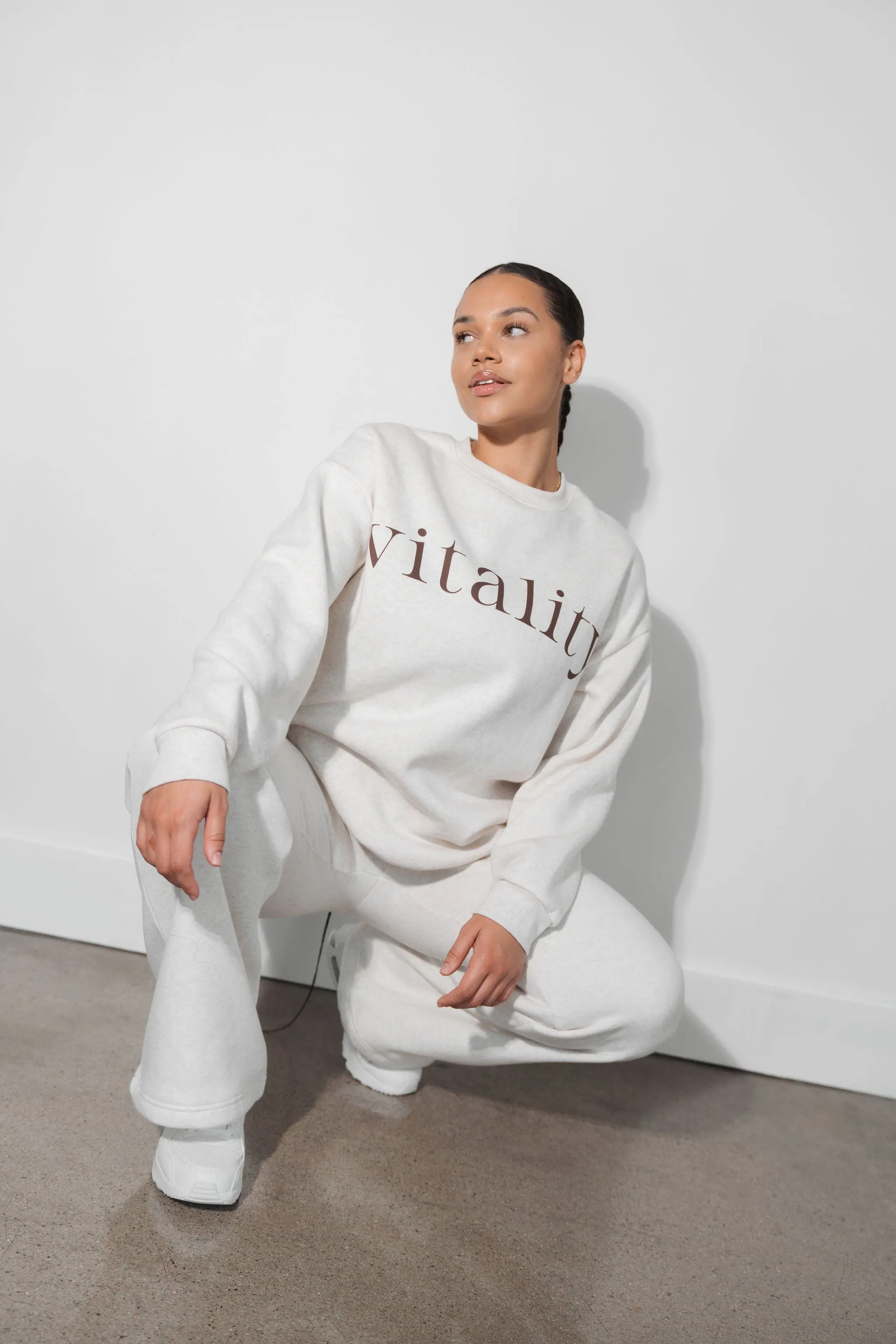 Vitality Cozy® Trouser - Oat Marl sold by Balance Athletica product image thumbnail 5