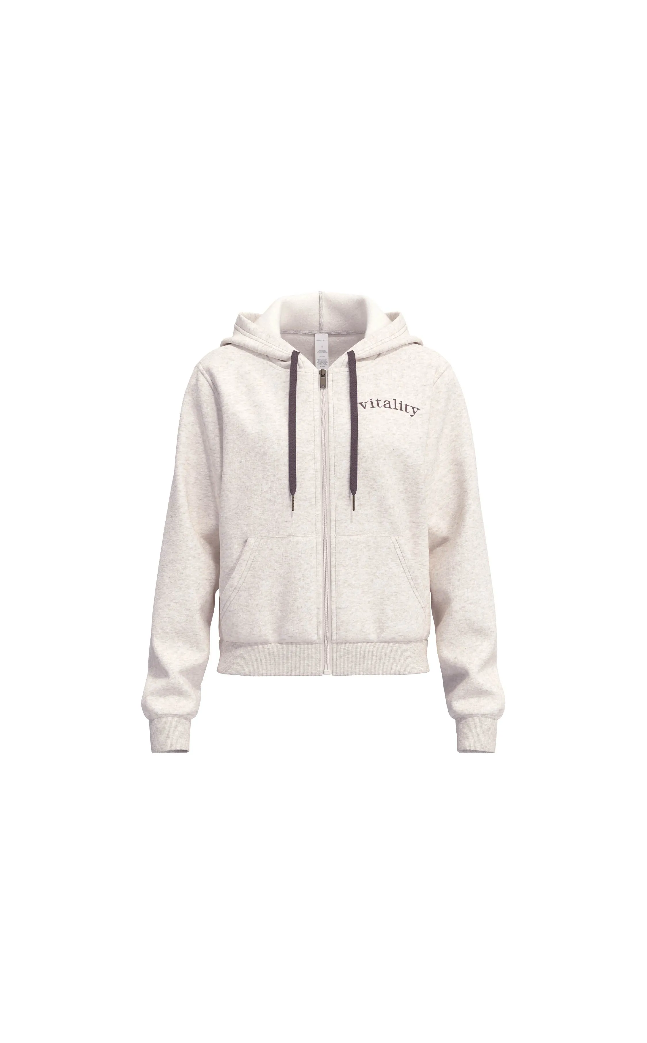 Vitality Cozy® Women's Zip - Oat Marl sold by Balance Athletica product image thumbnail 2