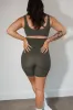 Cloud II™ Maternity Rider Short - Olive sold by Balance Athletica
