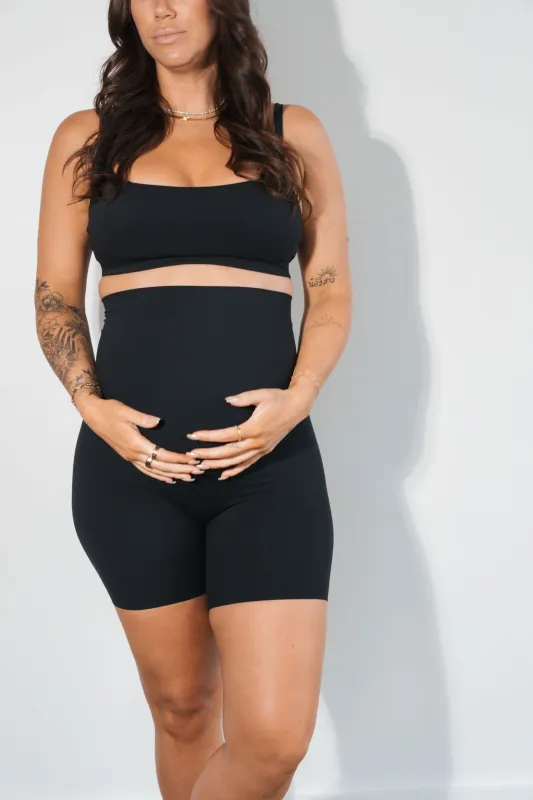 Cloud II™ Maternity Rider Short - Midnight sold by Balance Athletica