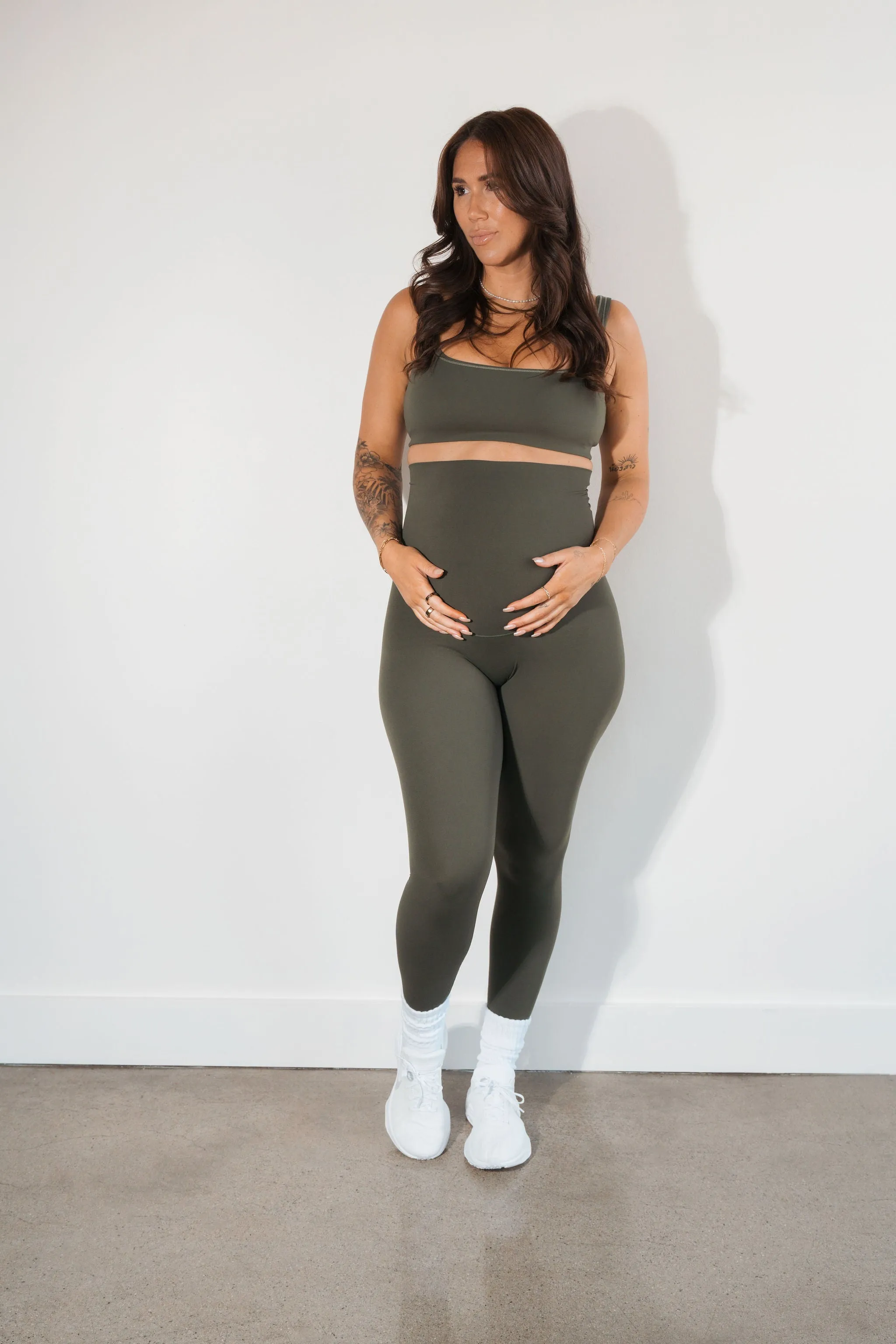 Cloud II™ Maternity Pant - Olive sold by Balance Athletica product image thumbnail 5