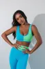Vitality Pulse® Hue Scoop Bra - Laguna sold by Balance Athletica