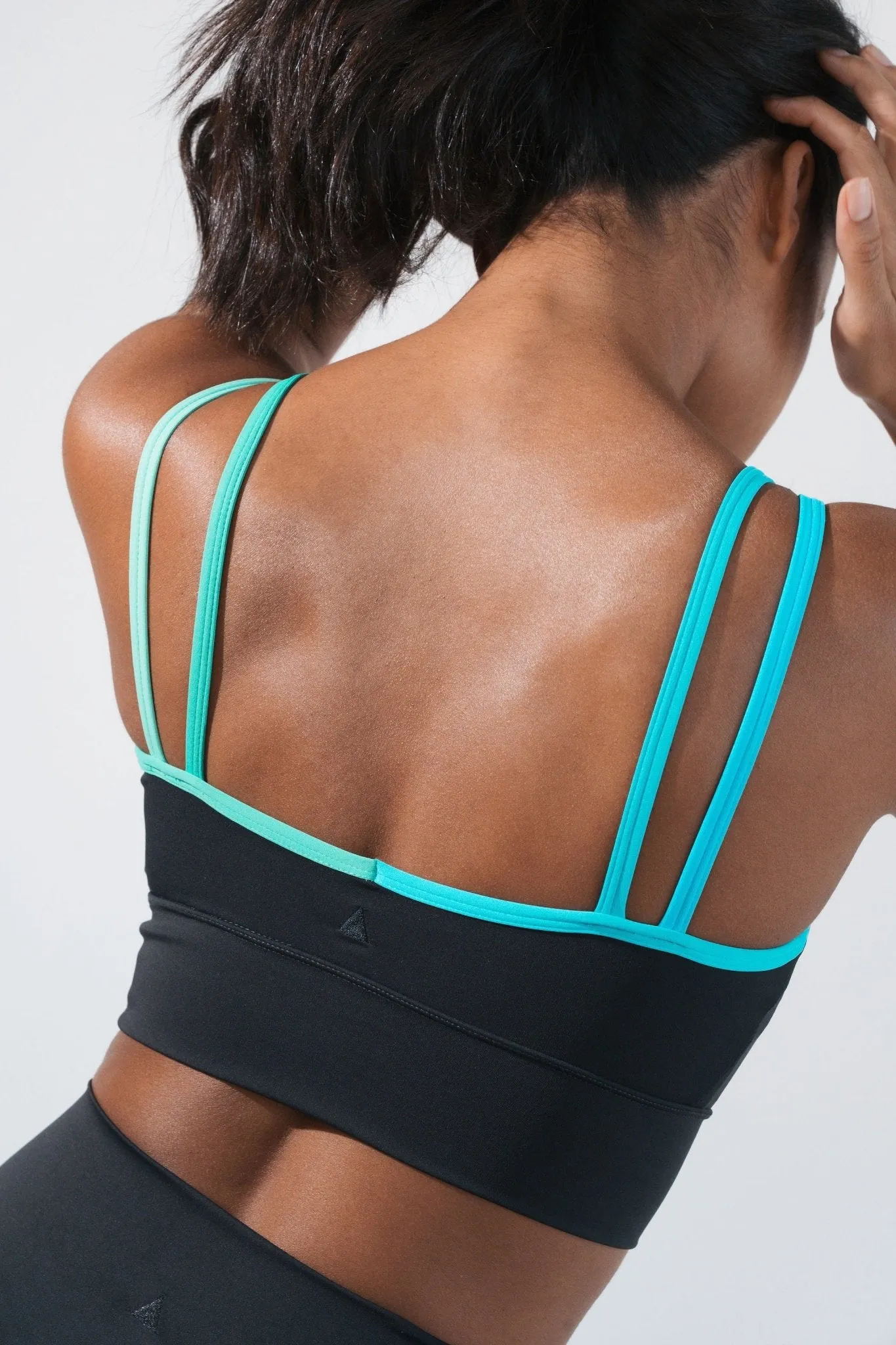 Vitality Pulse® Strappy Longline - Night Drive sold by Balance Athletica product image thumbnail 4