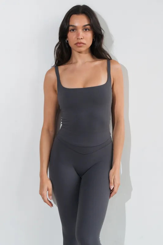Cloud II™ Scoop Tank - Iron sold by Balance Athletica