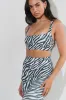 Cloud II™ Scoop Bra - Zebra Print sold by Balance Athletica