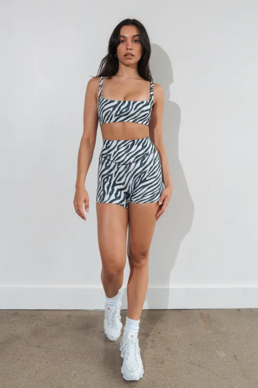 Cloud II™ Volley Short - Zebra Print sold by Balance Athletica