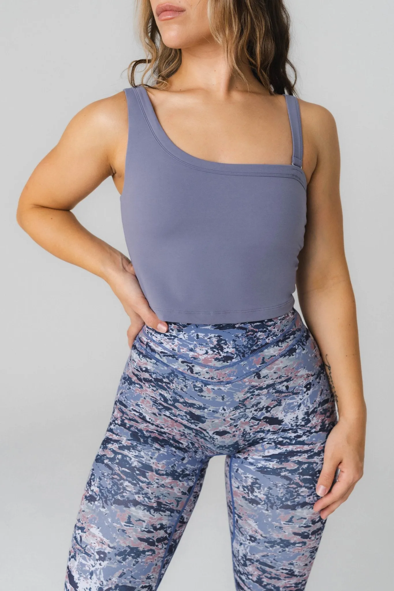 Cloud II™ Asym Tank - True sold by Balance Athletica product image thumbnail 3