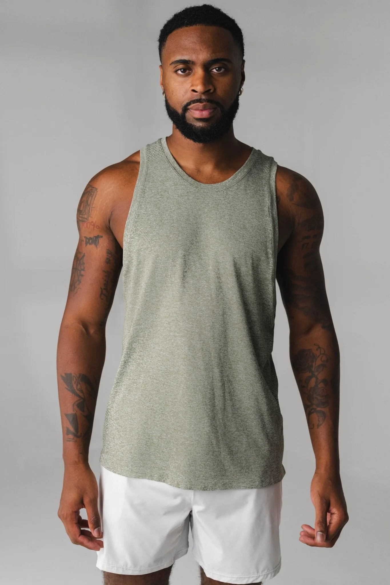 Vitality Kinetic® Tank - Willow Marl sold by Balance Athletica