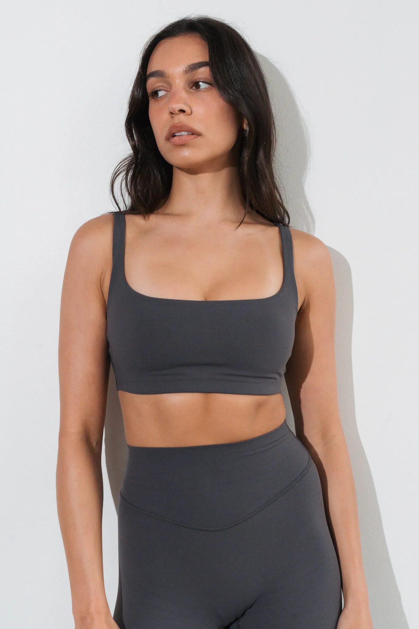 Cloud II™ Classic Bra - Iron sold by Balance Athletica