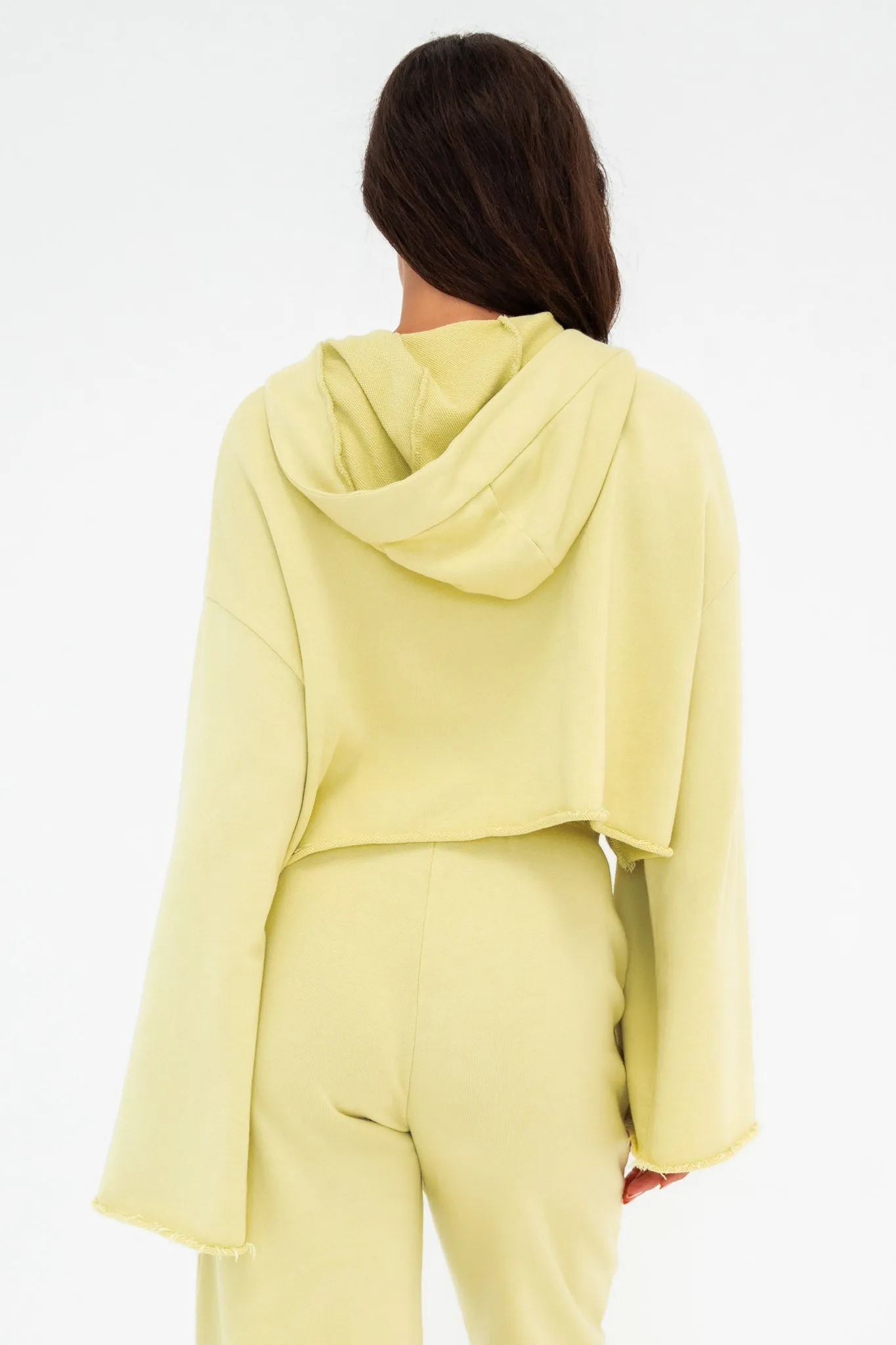 Vitality Homebody® Bell Sleeve Hoodie - Pear Washed sold by Balance Athletica product image thumbnail 4