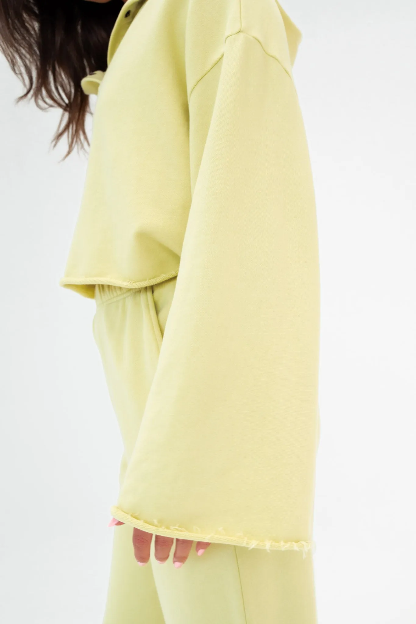 Vitality Homebody® Bell Sleeve Hoodie - Pear Washed sold by Balance Athletica product image thumbnail 5