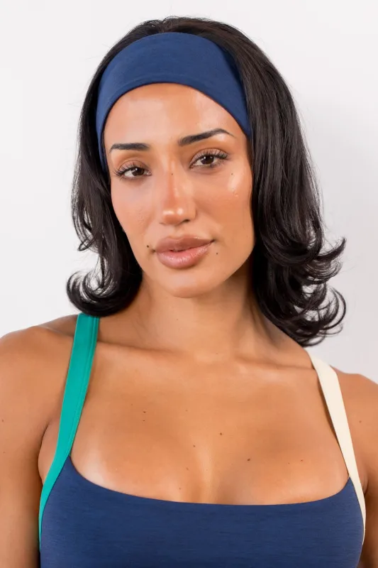 Vitality Daydream® Headband - Oxford Sapphire Marl sold by Balance Athletica