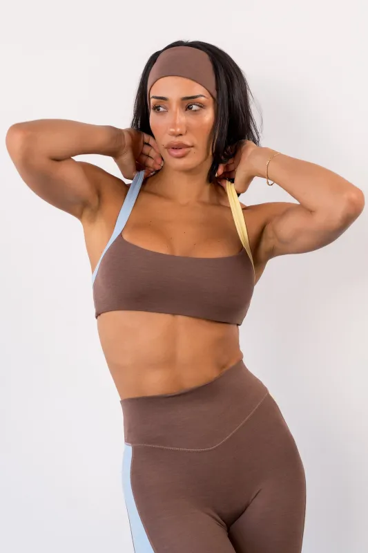 Vitality Daydream® Panel Bra - Drift sold by Balance Athletica