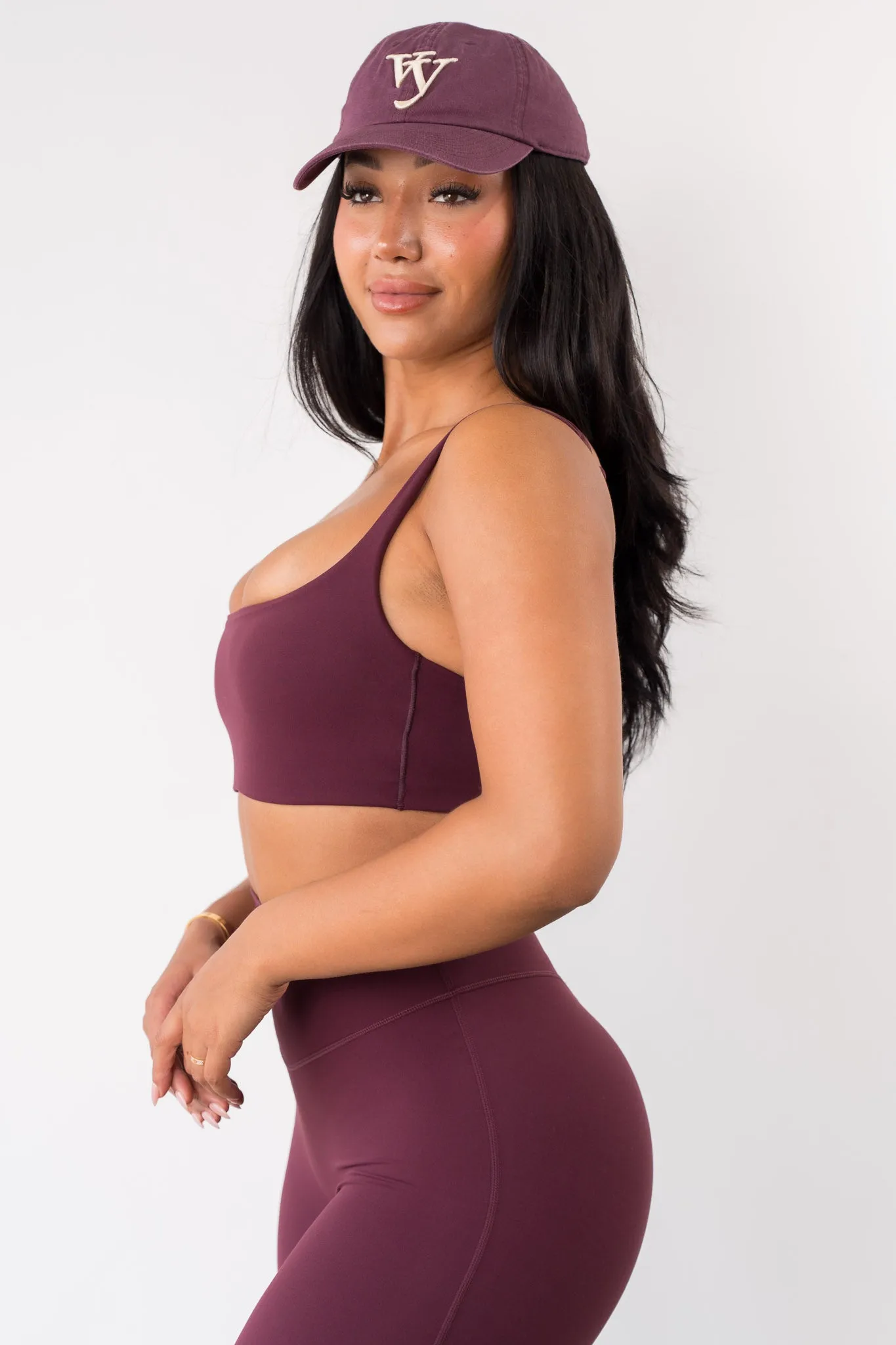 Cloud II™ Classic Bra - Wine sold by Balance Athletica product image thumbnail 4