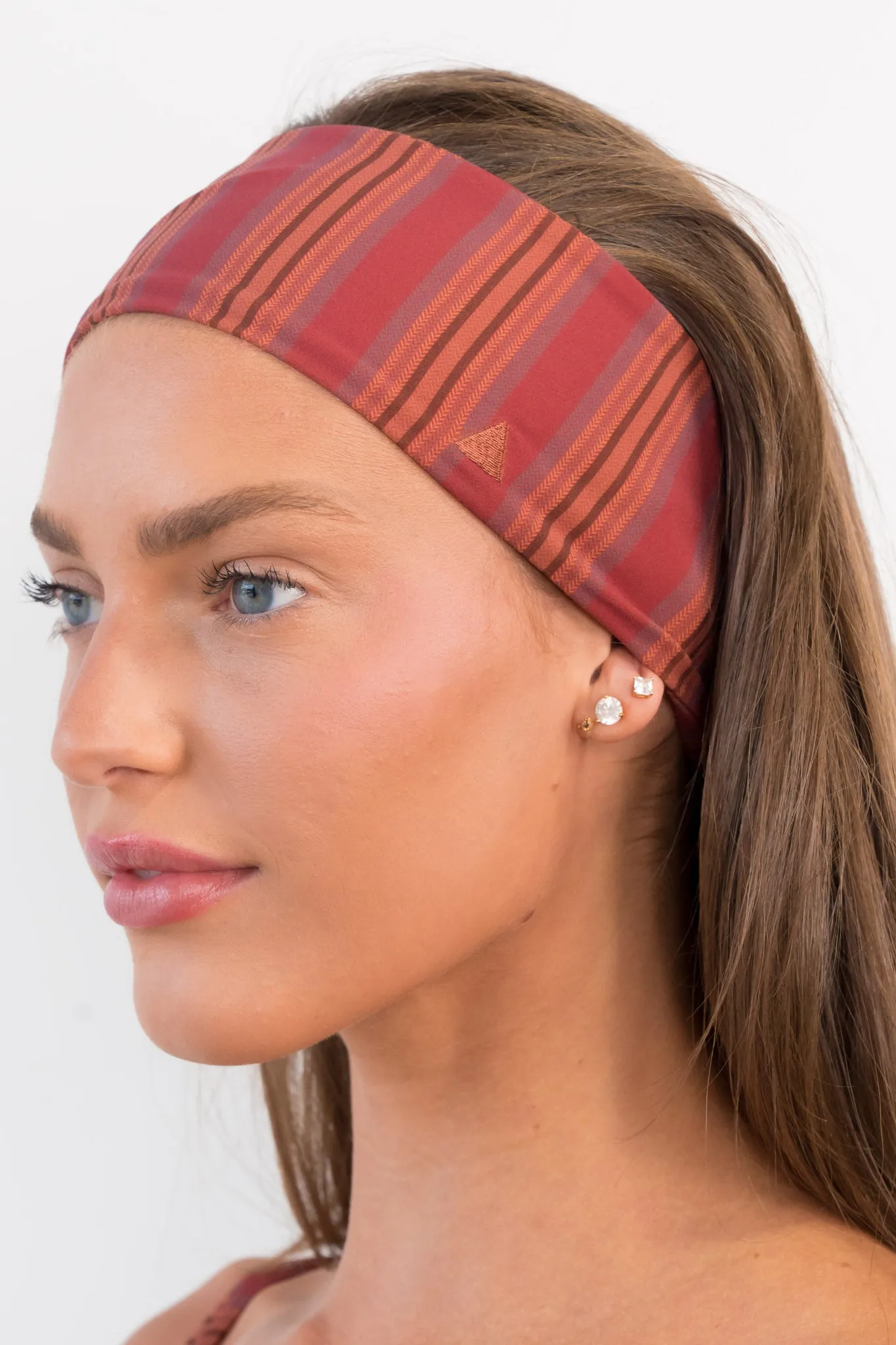 Cloud II™ Headband - Cinnamon Stripe sold by Balance Athletica product image thumbnail 2