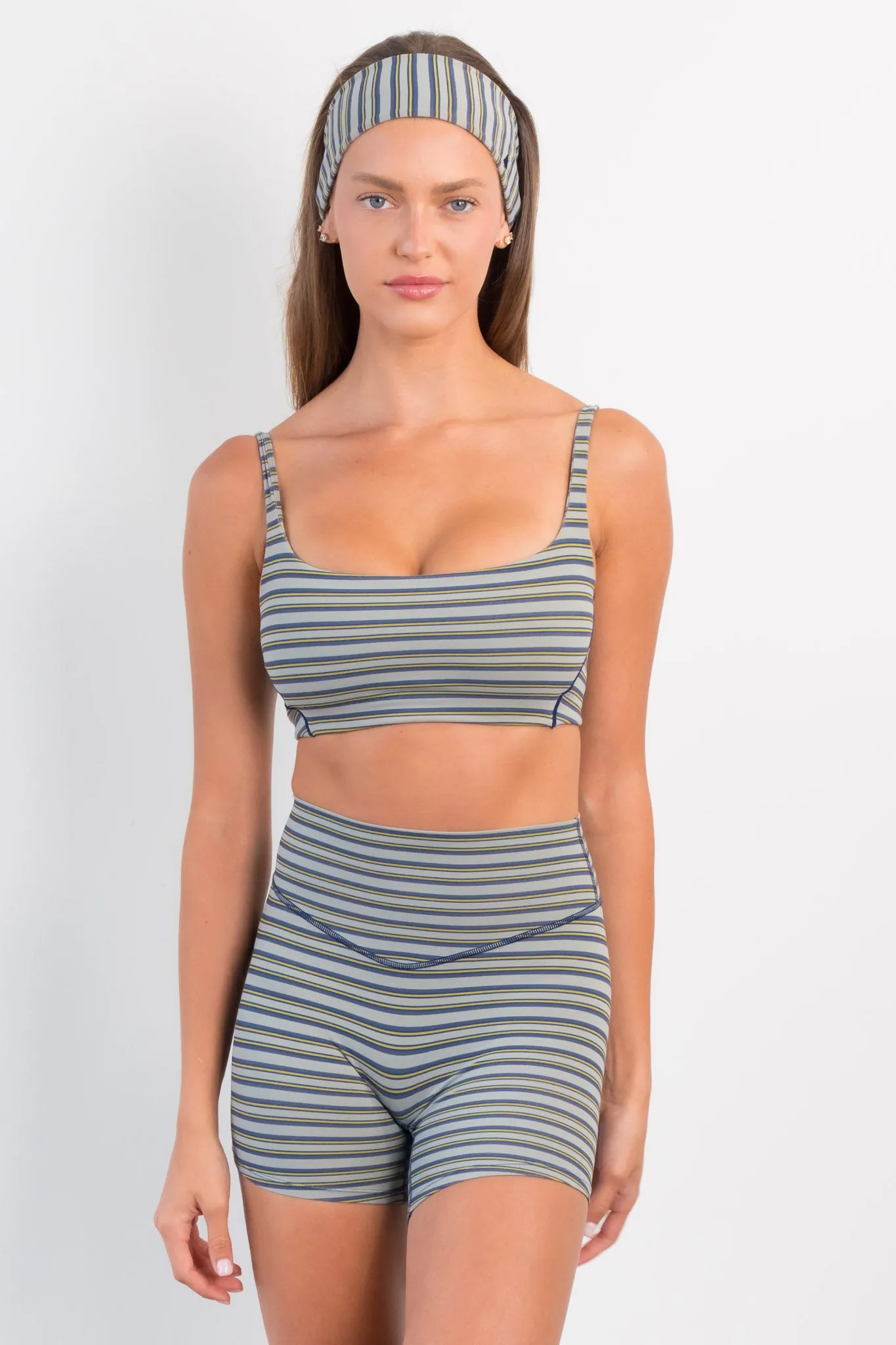 Cloud II™ Classic Bra - Oxford Stripe sold by Balance Athletica