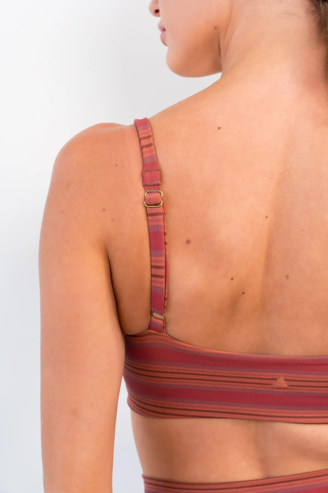 Cloud II™ Classic Bra - Cinnamon Stripe sold by Balance Athletica product image thumbnail 4