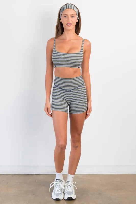 Cloud II™ Volley Short - Oxford Stripe sold by Balance Athletica