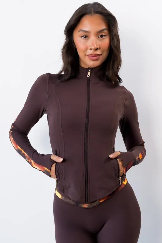 Cloud II™ Frame Jacket - Espresso Tortoise sold by Balance Athletica