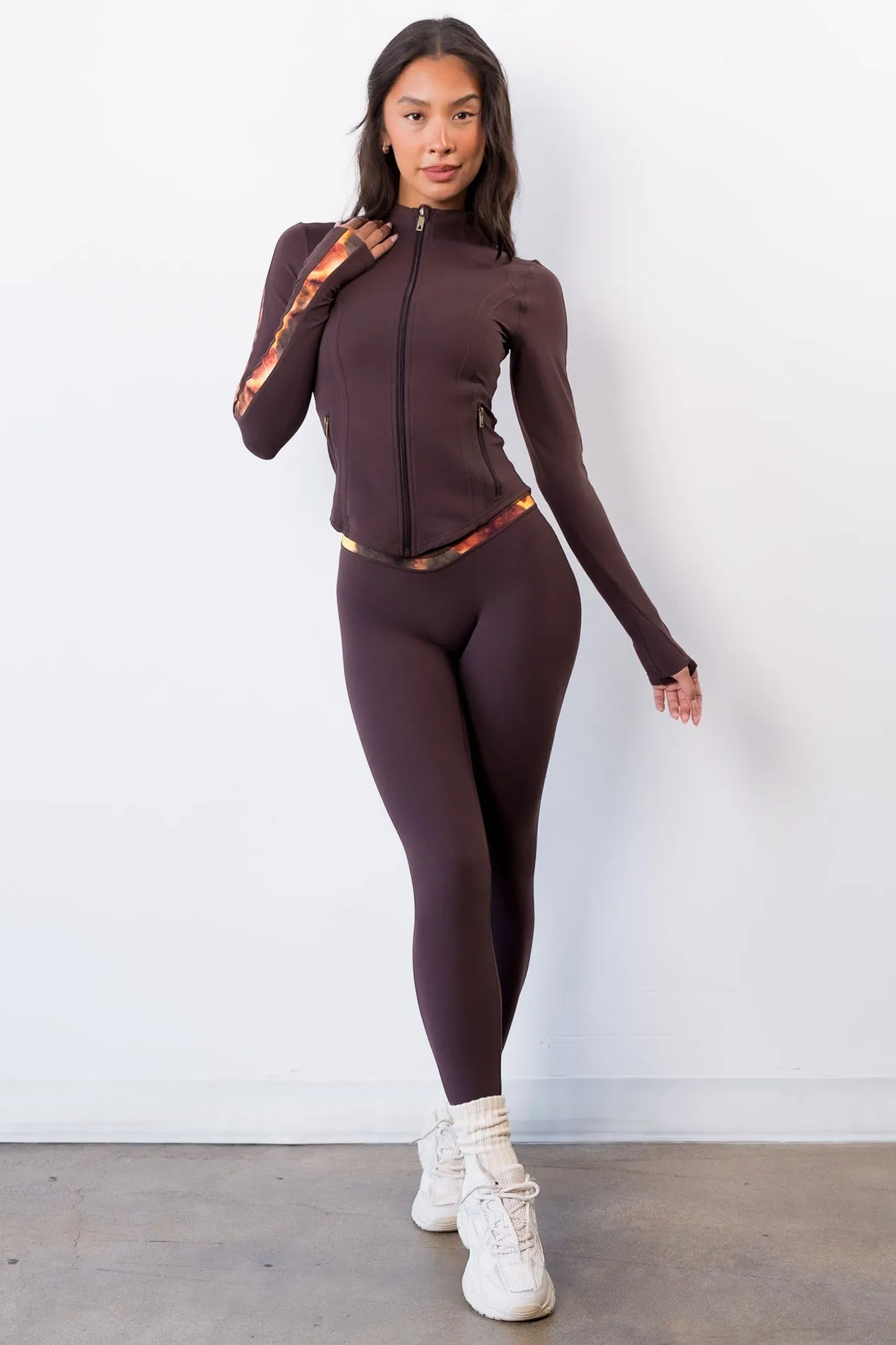 Cloud II™ Frame Jacket - Espresso Tortoise sold by Balance Athletica product image thumbnail 4