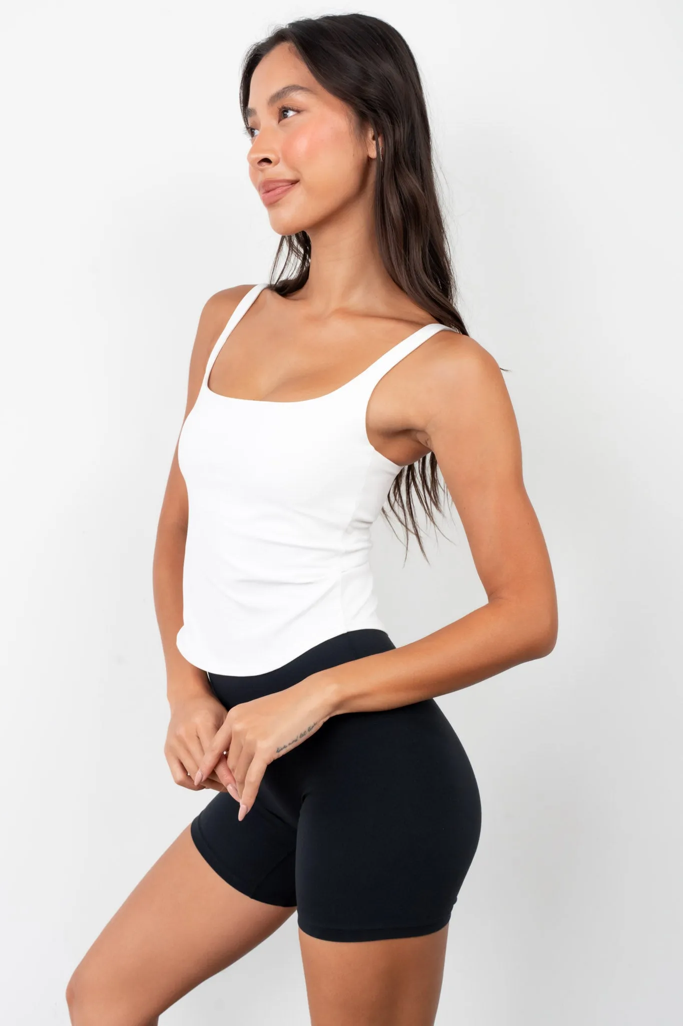 Cloud II™ Classic Tank - Snow sold by Balance Athletica product image thumbnail 4