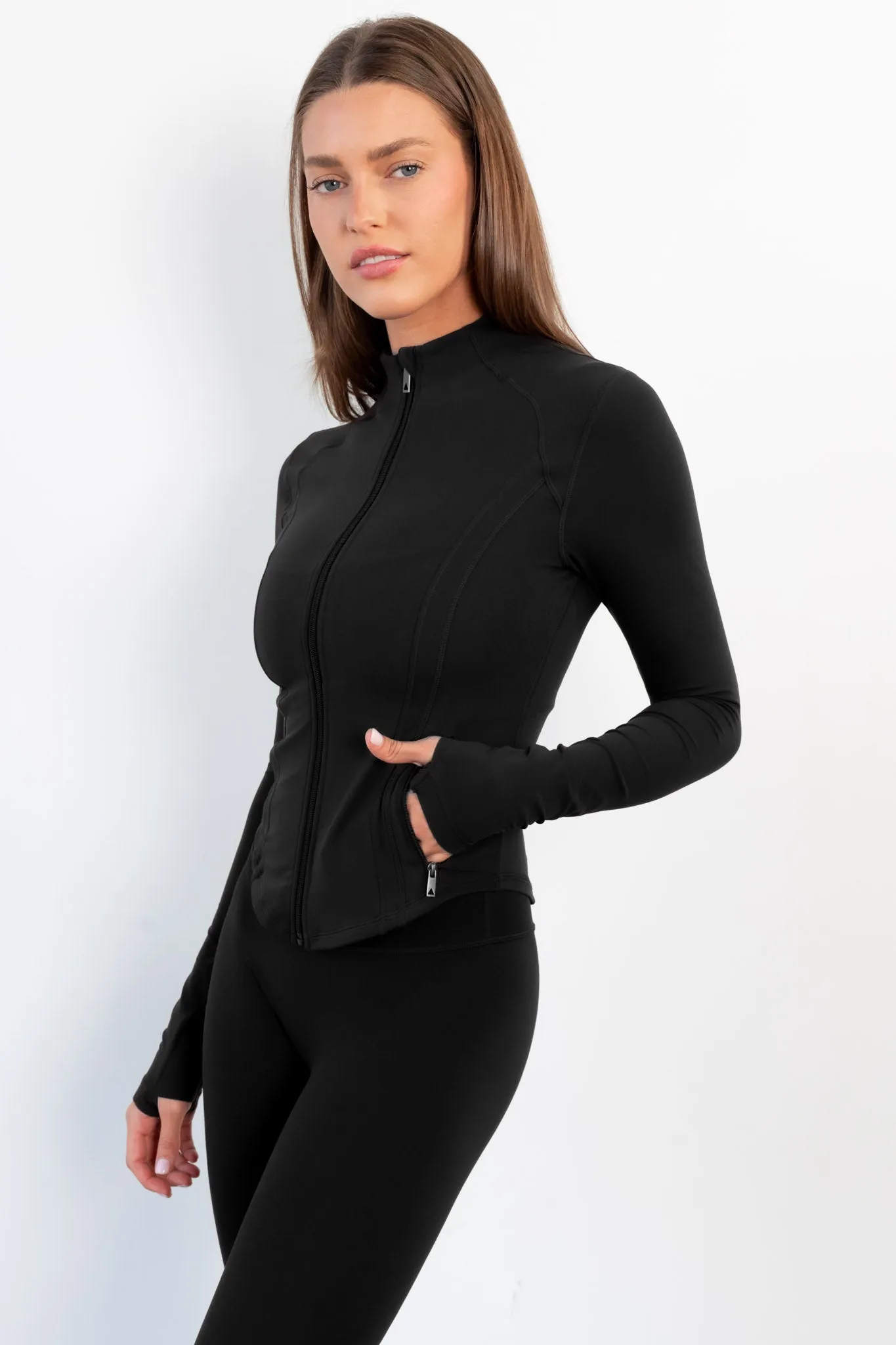 Cloud II™ Frame Jacket - Midnight sold by Balance Athletica product image thumbnail 2