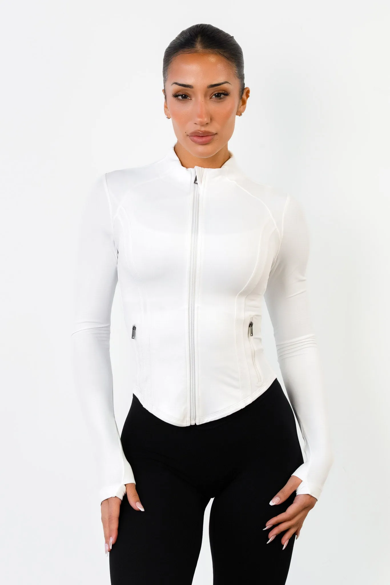 Cloud II™ Frame Jacket - Snow sold by Balance Athletica