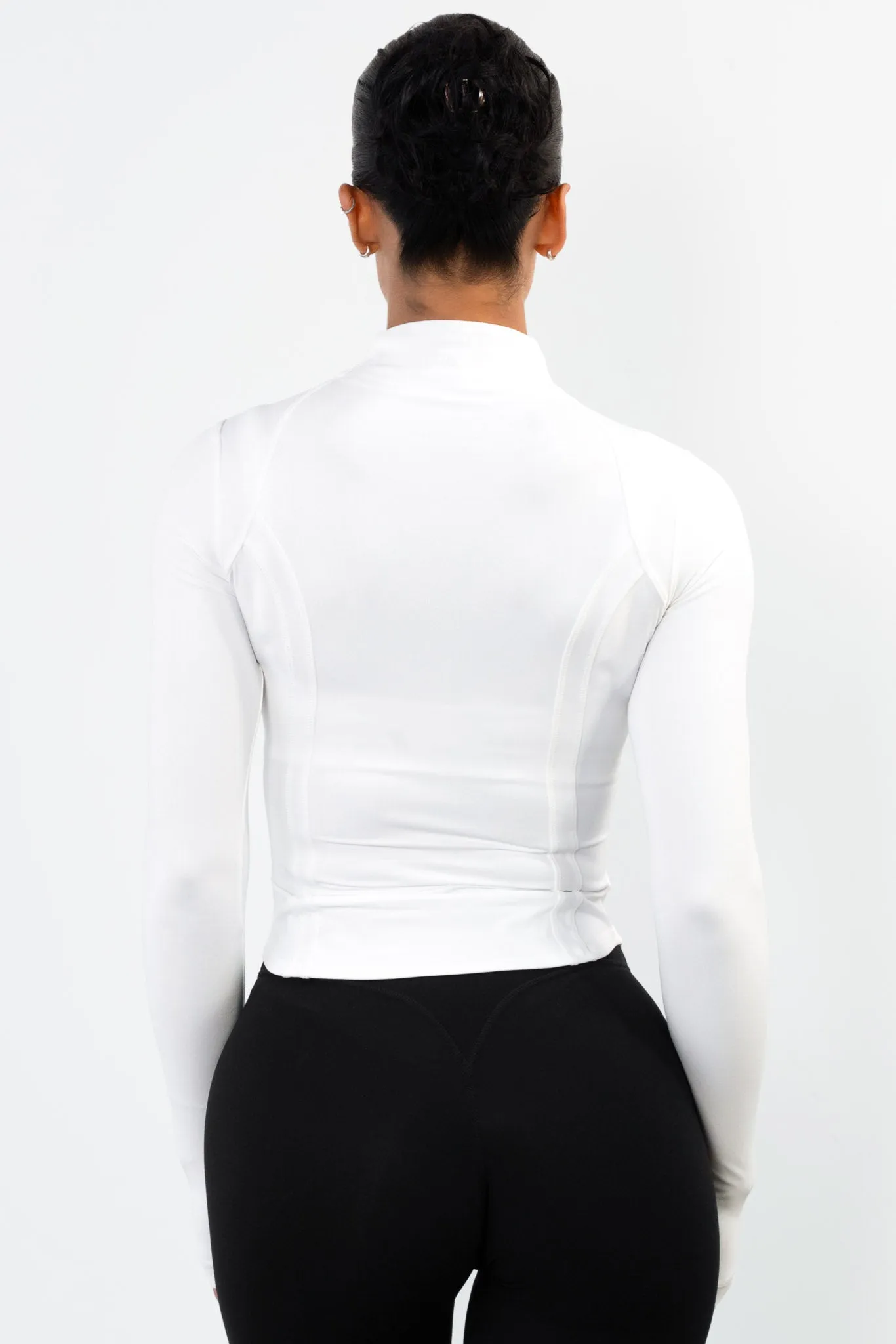 Cloud II™ Frame Jacket - Snow sold by Balance Athletica product image thumbnail 3