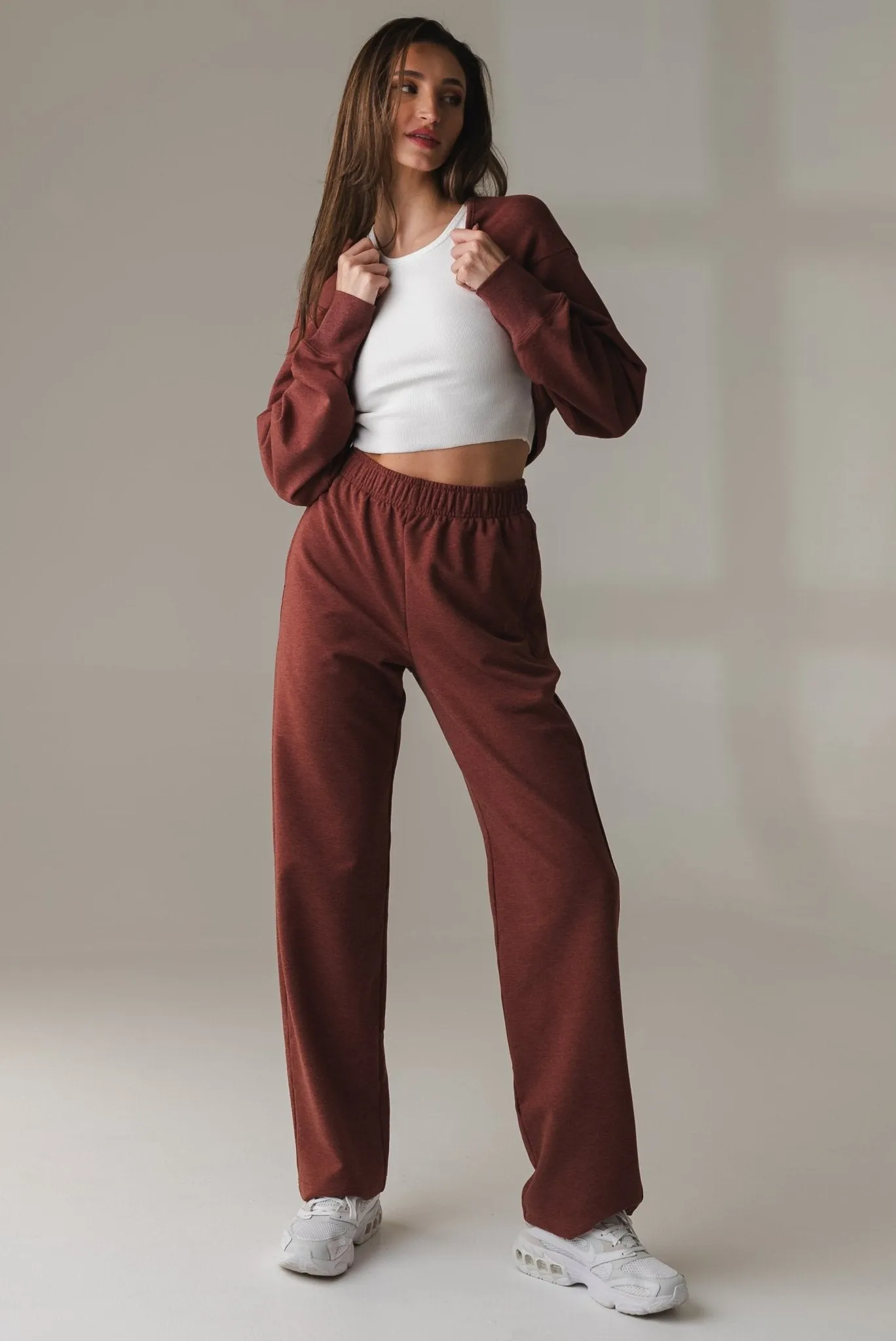 Vitality Studio® Shrug - Rosewood Marl sold by Balance Athletica product image thumbnail 5