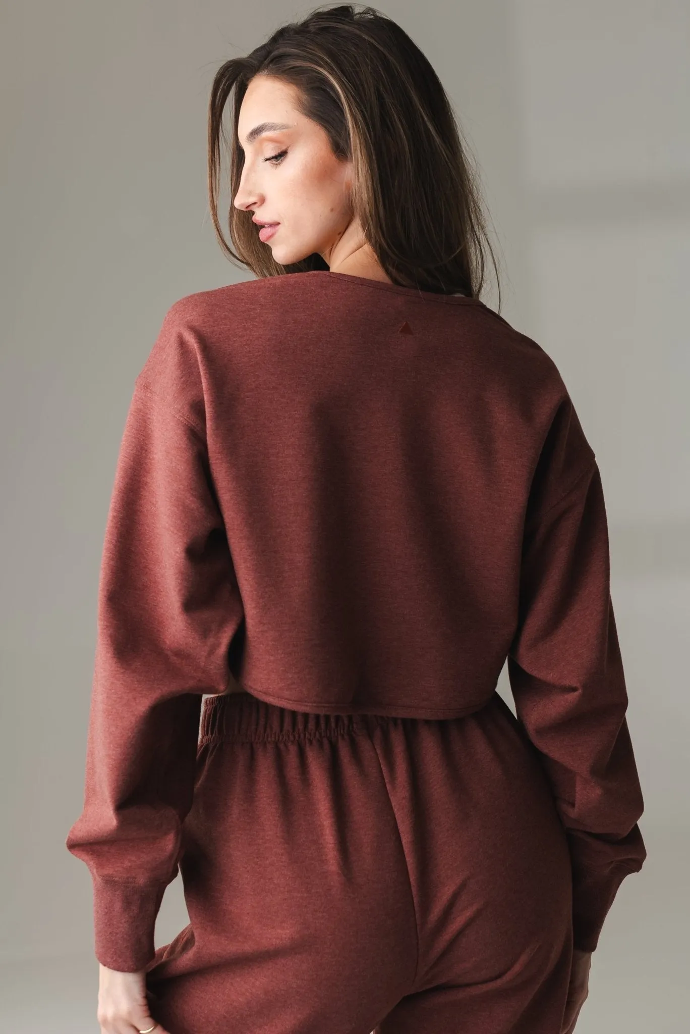 Vitality Studio® Shrug - Rosewood Marl sold by Balance Athletica product image thumbnail 3