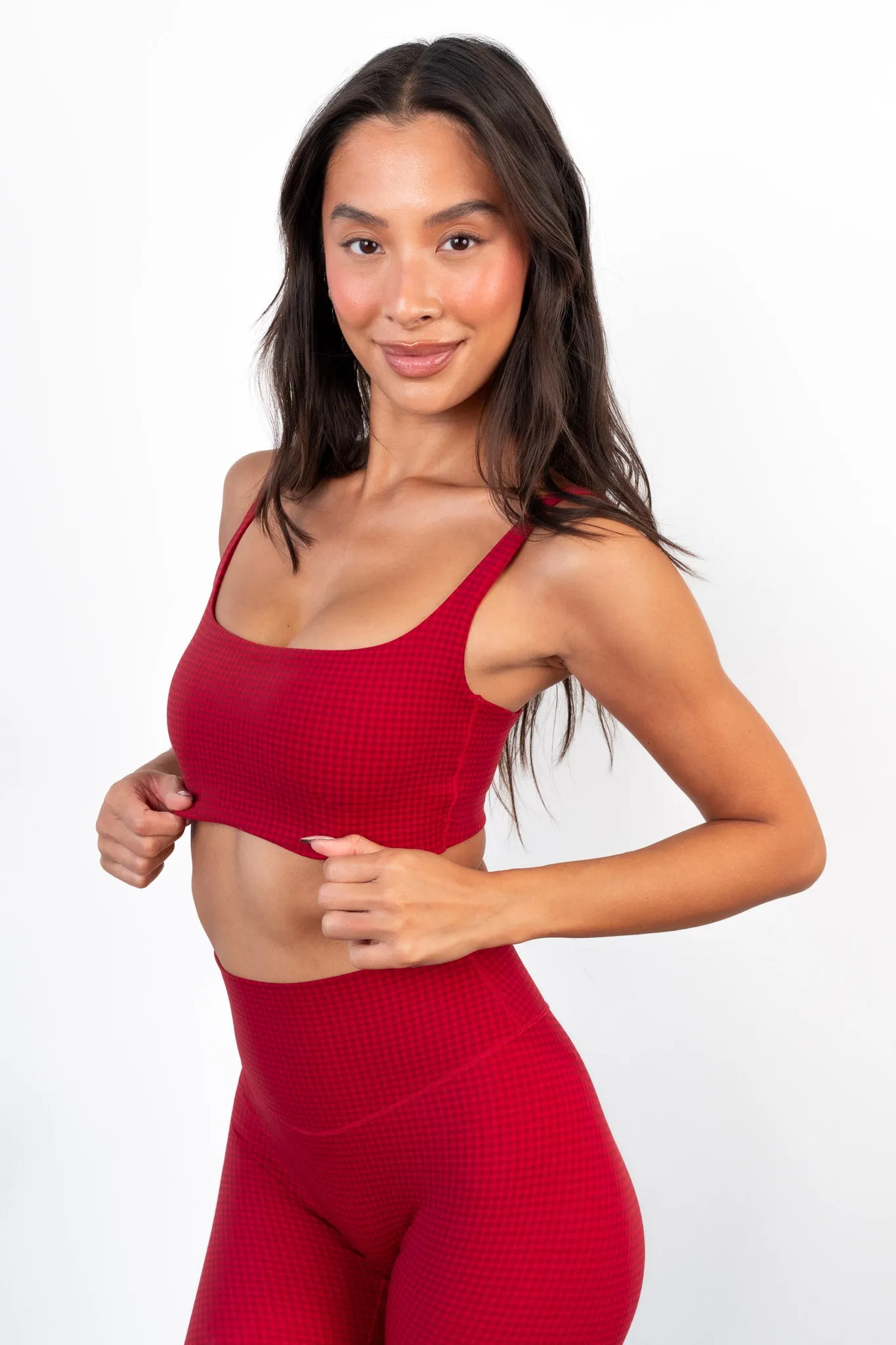 Cloud II™ Classic Bra - Holly Gingham sold by Balance Athletica product image thumbnail 5