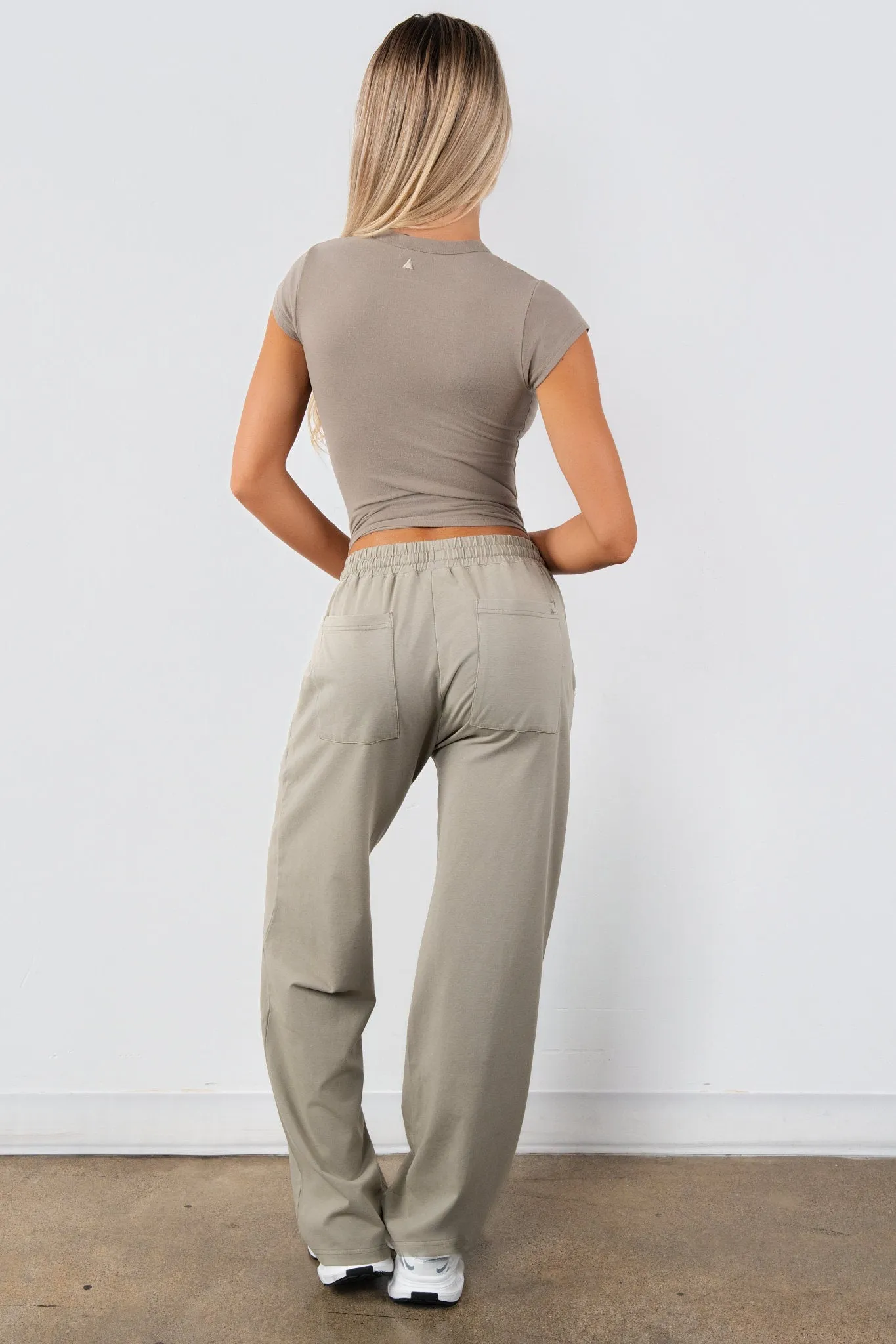 Vitality Essence Weekend Pant - Hazelnut sold by Balance Athletica product image thumbnail 2