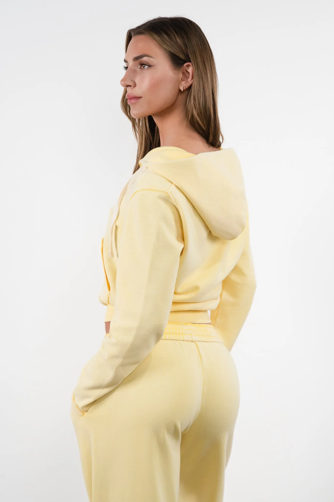 Vitality Homebody® Fitted Full Zip - Buttercream Washed sold by Balance Athletica product image thumbnail 3