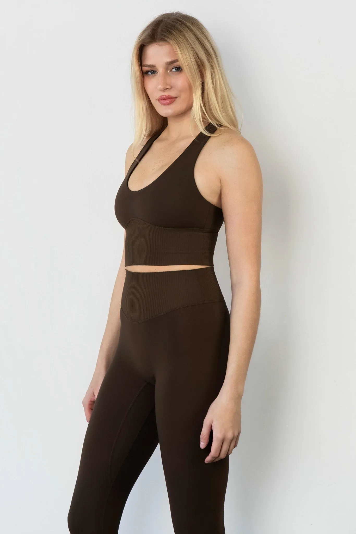 Cloud II™ Combo Longline - Walnut sold by Balance Athletica product image thumbnail 4