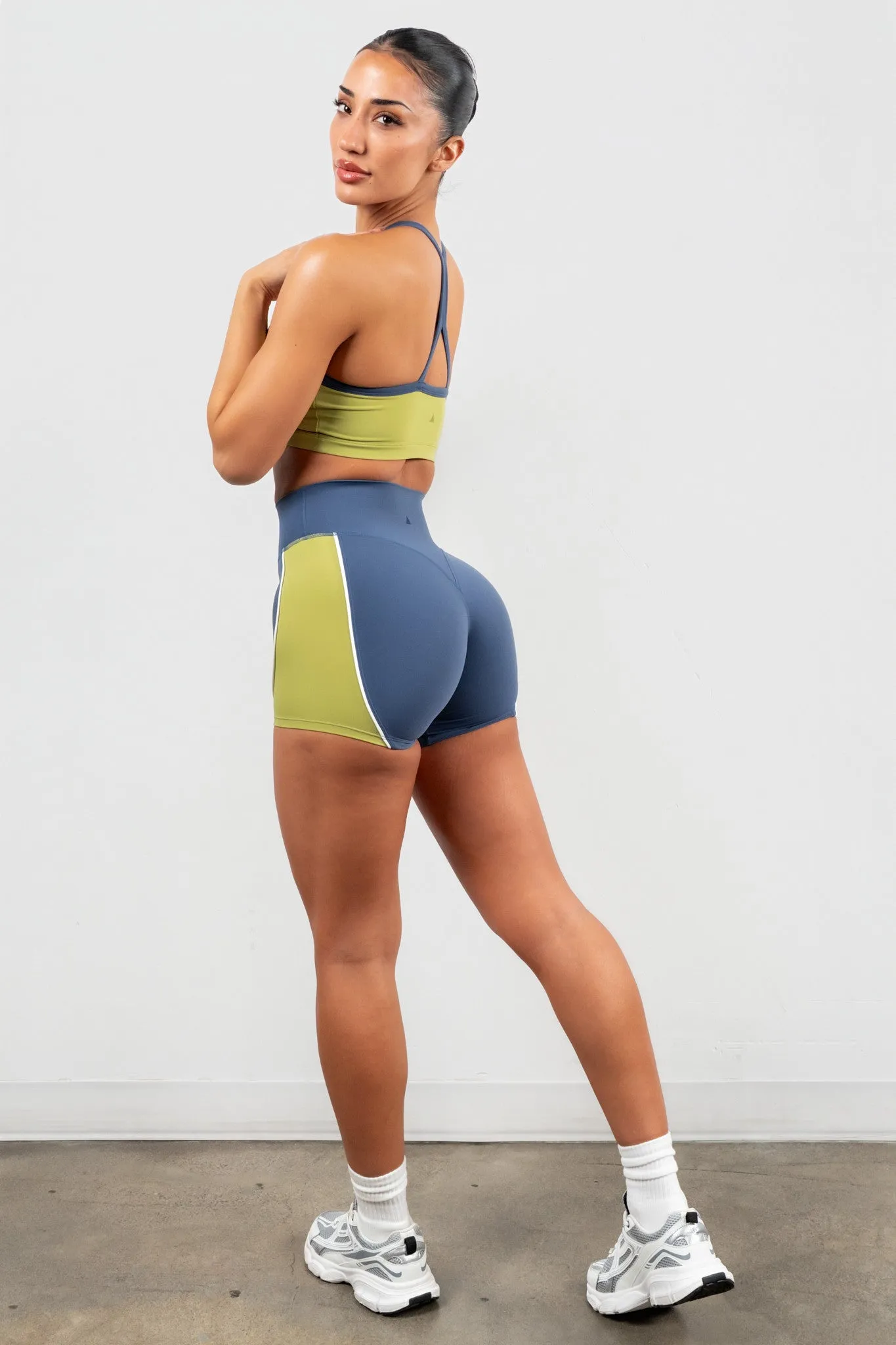 Cloud II™ Speedy Volley Short - Azure Contrast sold by Balance Athletica product image thumbnail 2