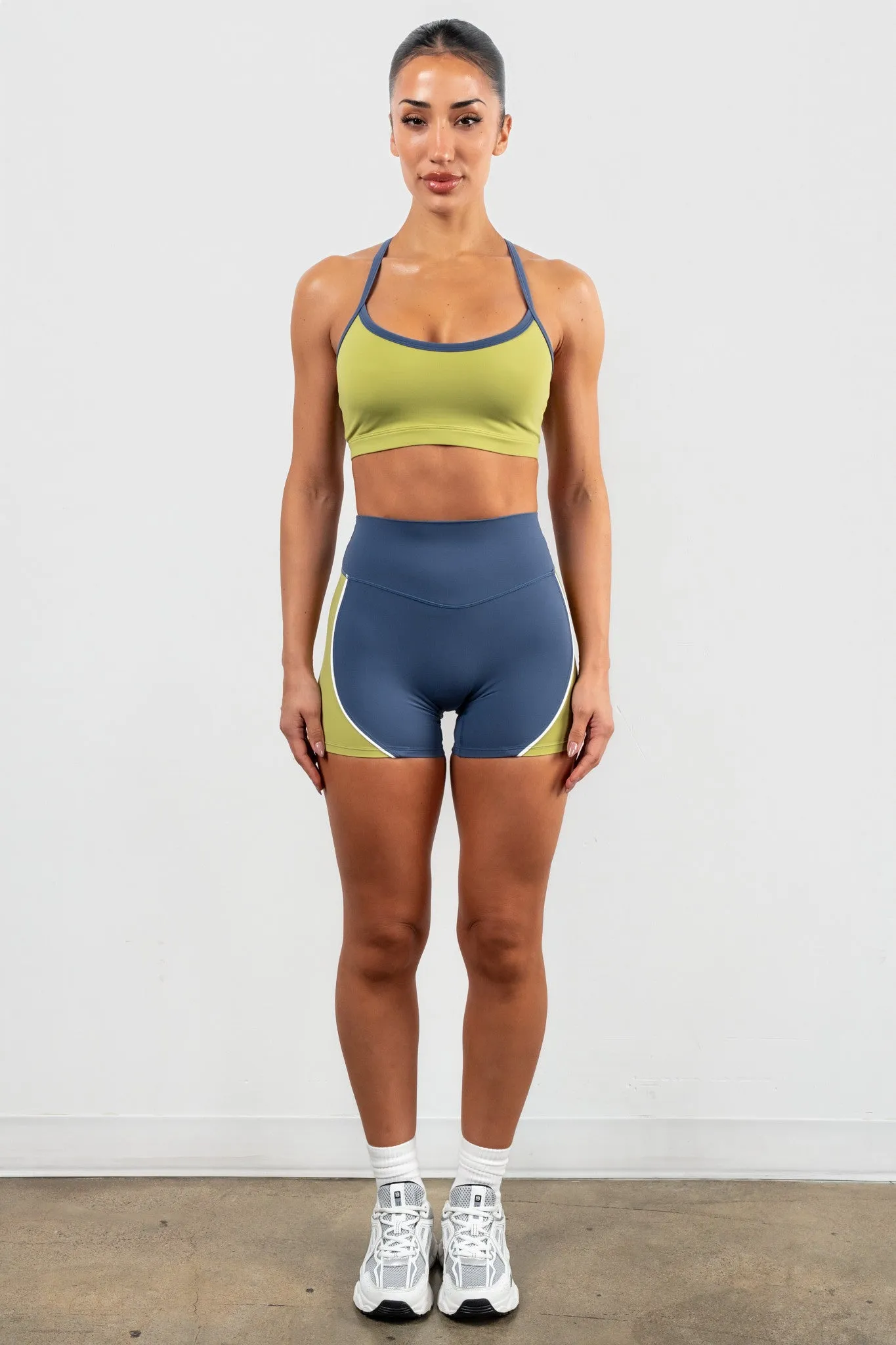 Cloud II™ Speedy Volley Short - Azure Contrast sold by Balance Athletica product image thumbnail 5