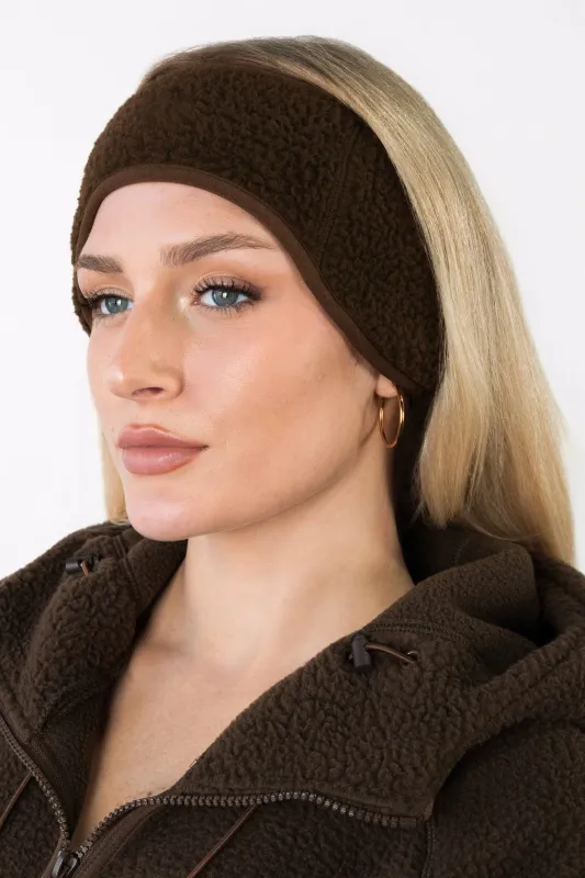 Vitality Polar Fleece Ear Warmer - Toasted Walnut made by Vitality