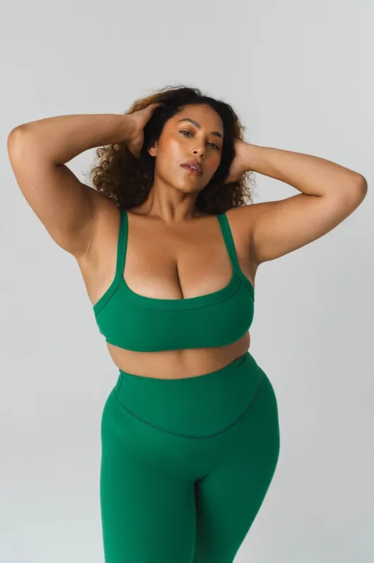 Cloud II™ Square Bra - Clover  - Revitalized made by Balance Athletica