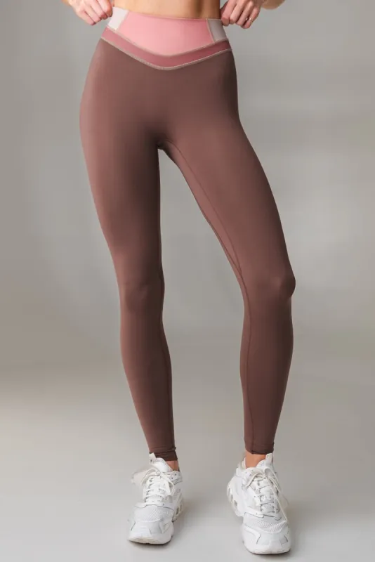 Vitality Pulse™ Hue Pant - Cherry Cola sold by Balance Athletica
